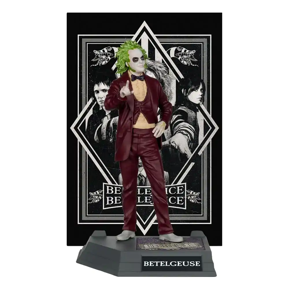 Beetlejuice Beetlejuice Movie Maniacs PVC kipić Beetlejuice 17 cm fotografija proizvoda