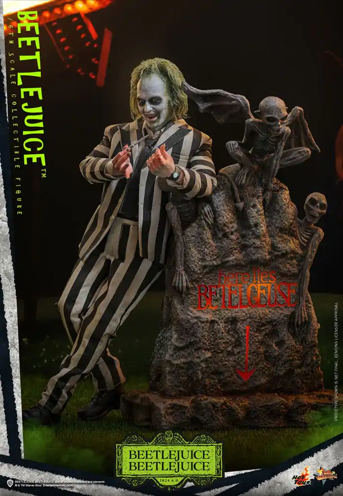 Beetlejuice Beetlejuice Movie Masterpiece akcijska figura 1/6 Beetlejuice 30 cm fotografija proizvoda