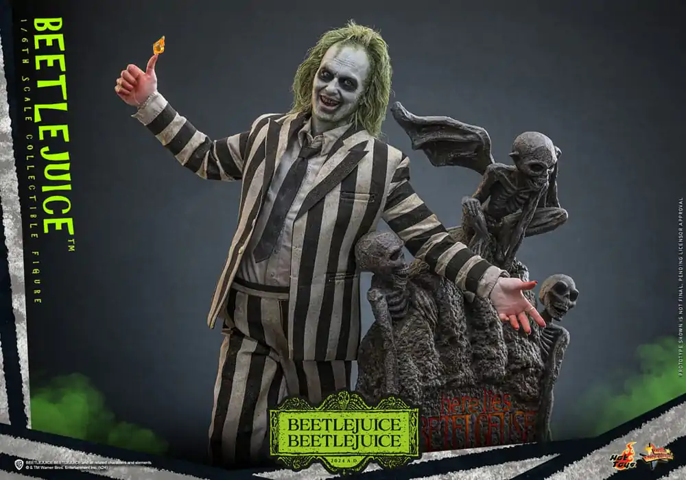 Beetlejuice Beetlejuice Movie Masterpiece akcijska figura 1/6 Beetlejuice 30 cm fotografija proizvoda