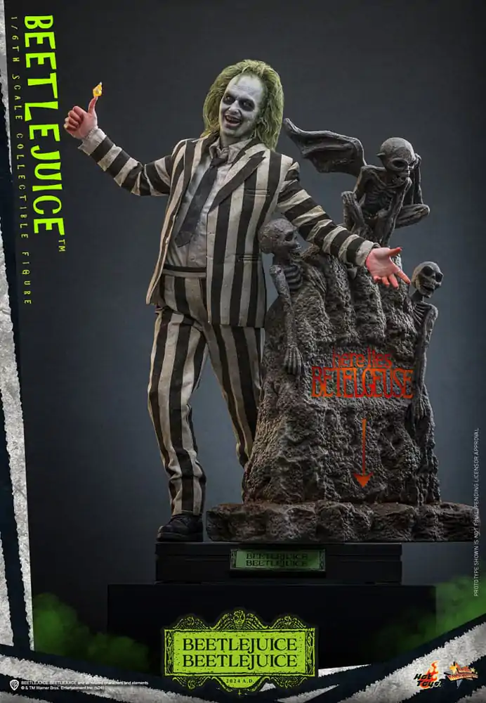 Beetlejuice Beetlejuice Movie Masterpiece akcijska figura 1/6 Beetlejuice 30 cm fotografija proizvoda