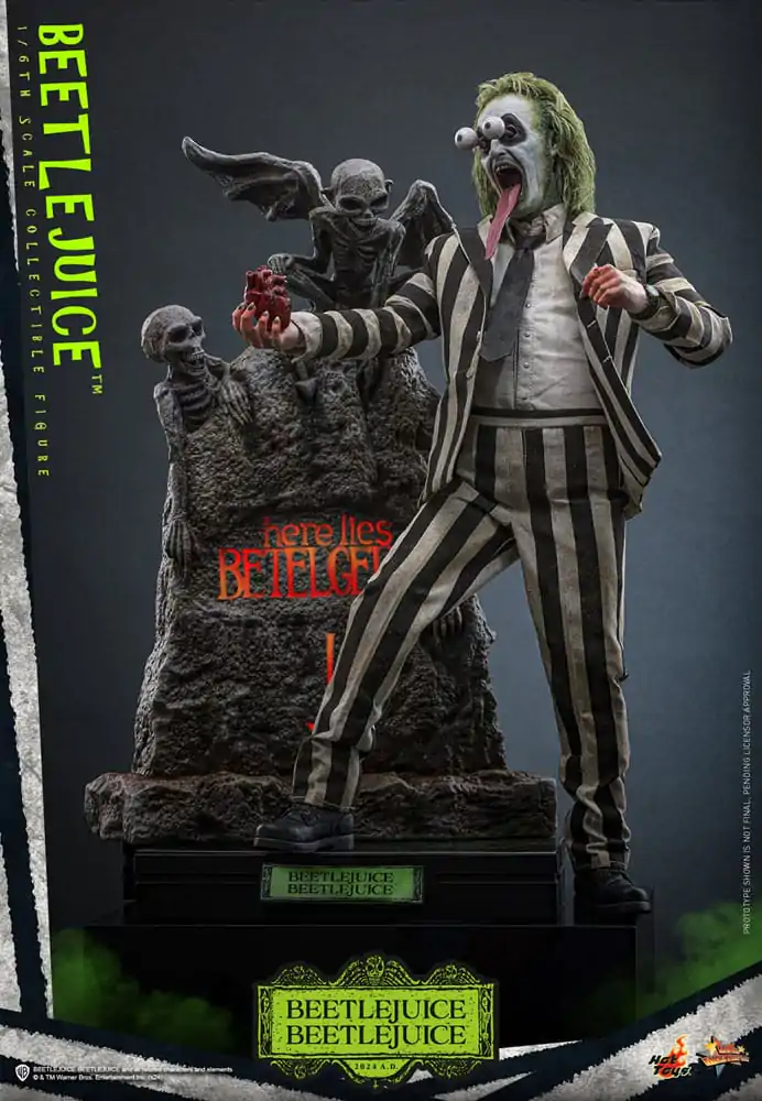 Beetlejuice Beetlejuice Movie Masterpiece akcijska figura 1/6 Beetlejuice 30 cm fotografija proizvoda