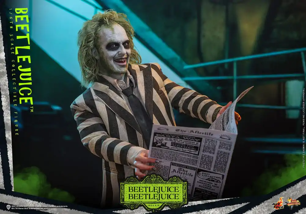 Beetlejuice Beetlejuice Movie Masterpiece akcijska figura 1/6 Beetlejuice 30 cm fotografija proizvoda