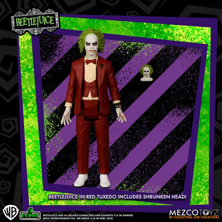 Beetlejuice - Beetlejuice figura crveni smoking 9,5cm fotografija proizvoda