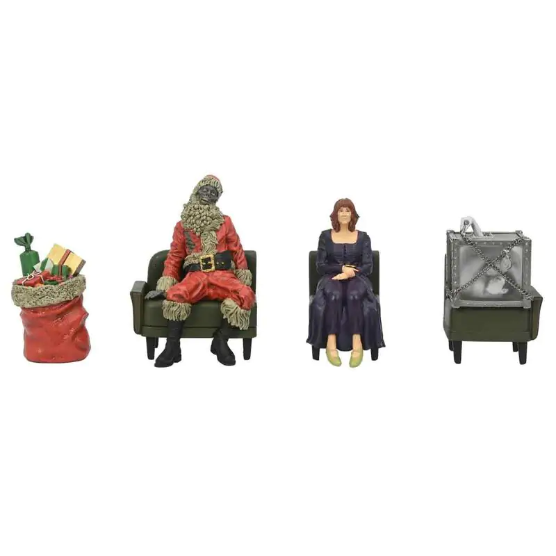 Beetlejuice Beetlejuice Waiting Room Delia, Escape Artist & Mummified Santa paket 3 figure 7,5 cm fotografija proizvoda