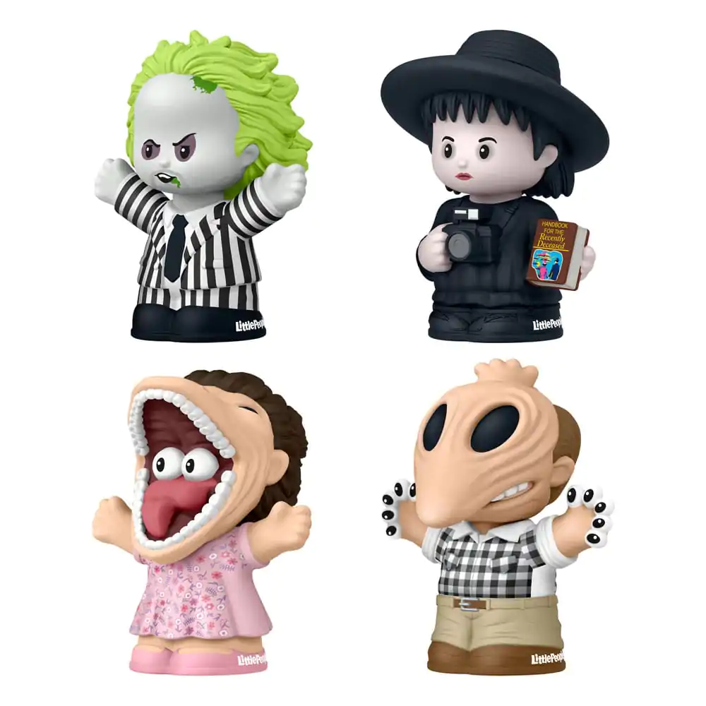 Beetlejuice Fisher-Price Little People Collector mini figure, pakiranje od 4 komada, 7 cm fotografija proizvoda
