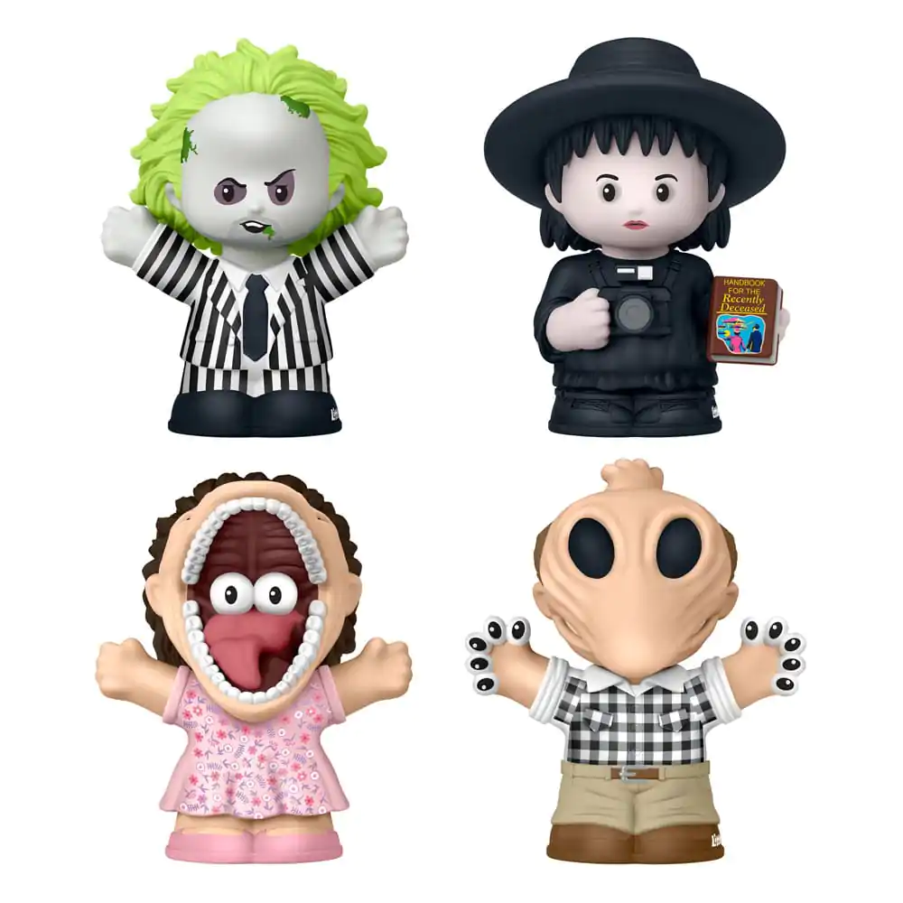 Beetlejuice Fisher-Price Little People Collector mini figure, pakiranje od 4 komada, 7 cm fotografija proizvoda