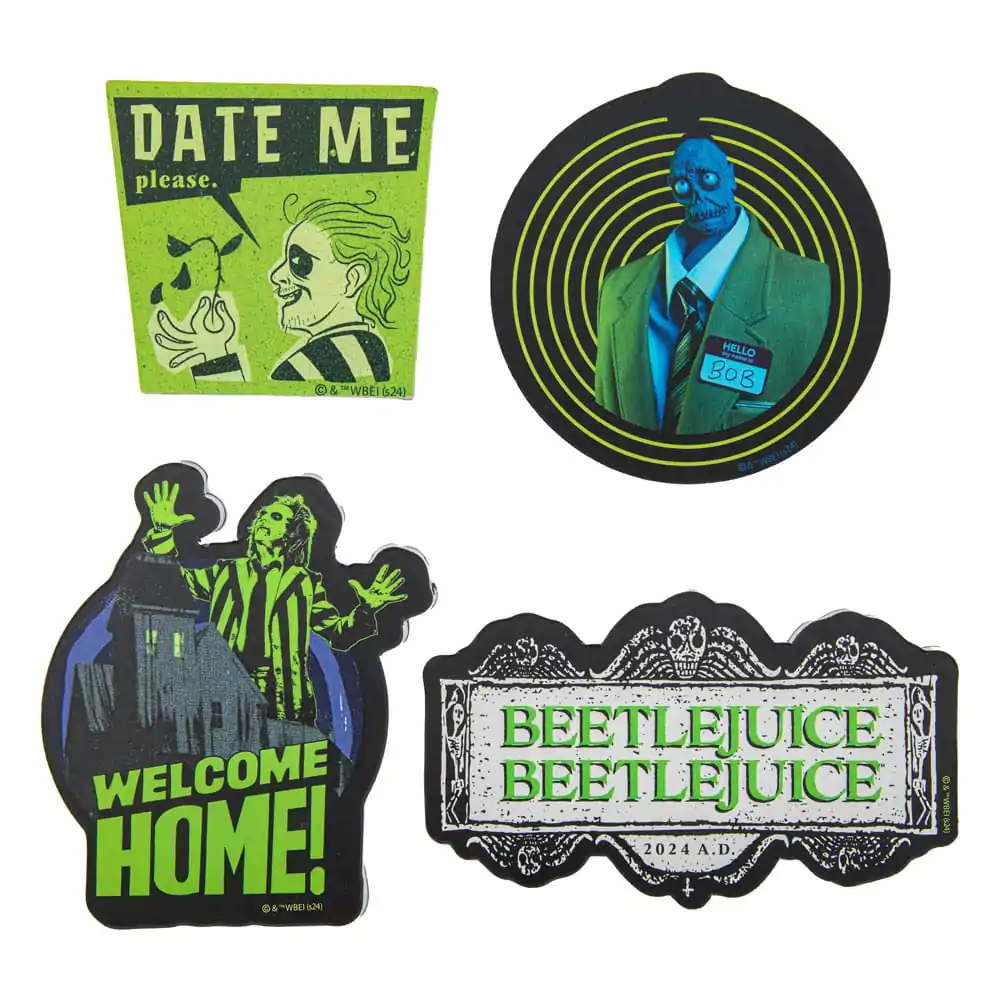 Beetlejuice magnet za hladnjak, 4-Pack fotografija proizvoda