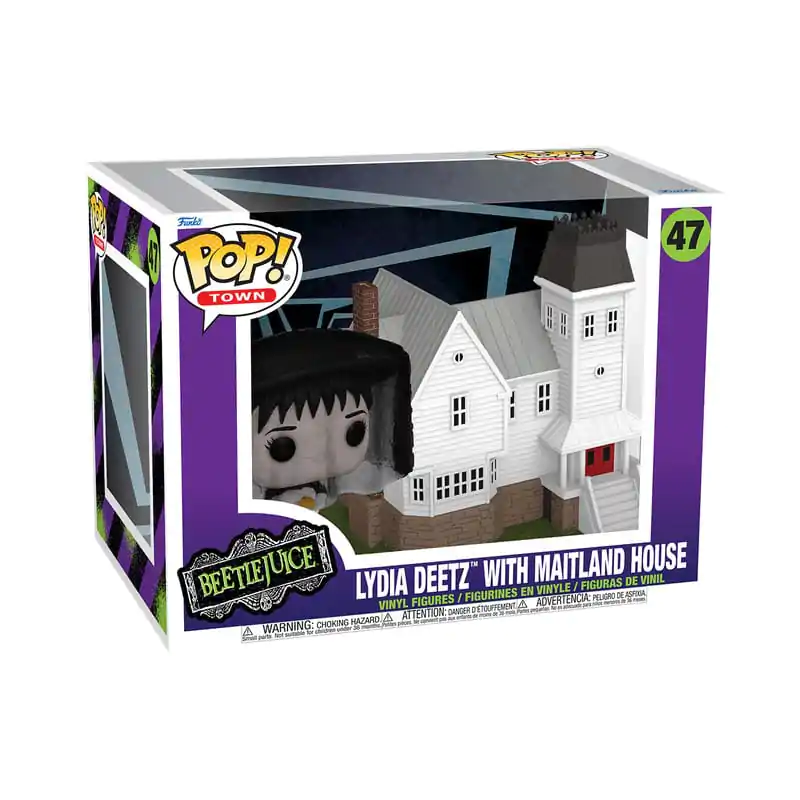 Beetlejuice Funko POP! Town Vinyl figura Lydia Deetz s Maitland kućom 9 cm fotografija proizvoda
