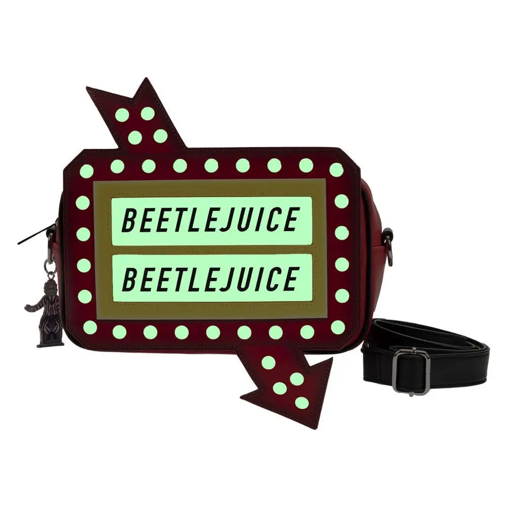 Beetlejuice by Loungefly torba preko tijela Graveyard Sign fotografija proizvoda