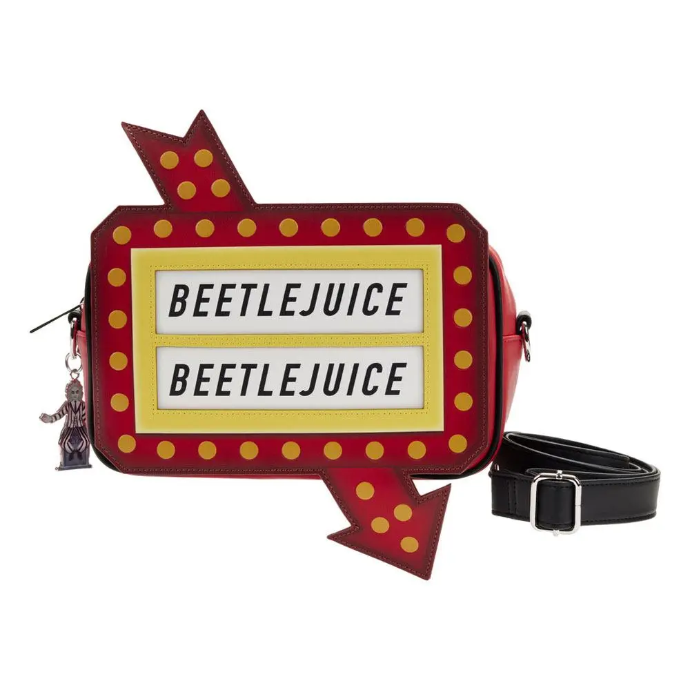 Beetlejuice by Loungefly torba preko tijela Graveyard Sign fotografija proizvoda