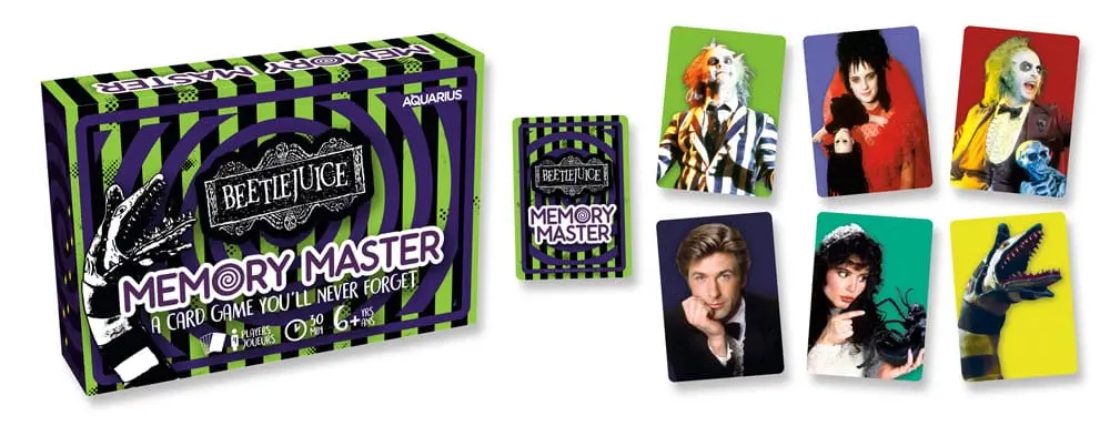 Beetlejuice Card Game Memory Master *English Version* - igra memorije s kartama fotografija proizvoda