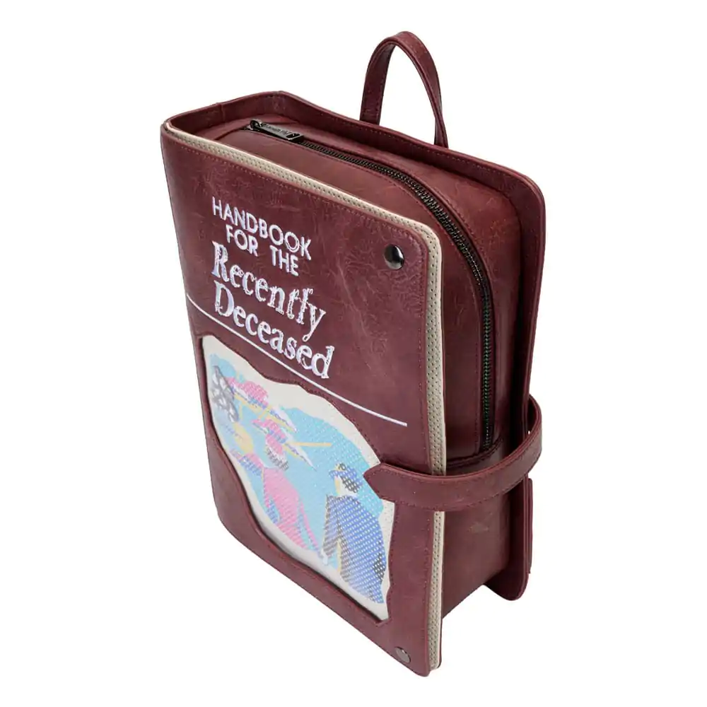 Beetlejuice by Loungefly ruksak Mini Priručnik za nedavno preminule kolekcionare bedževa fotografija proizvoda