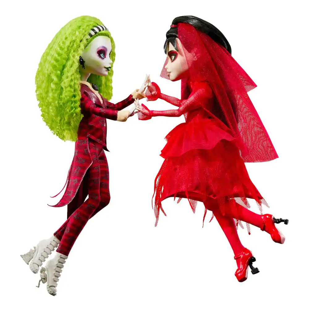 Beetlejuice Monster High Skullector lutke, set od 2 Betelgeuse & Lydia 25 cm fotografija proizvoda