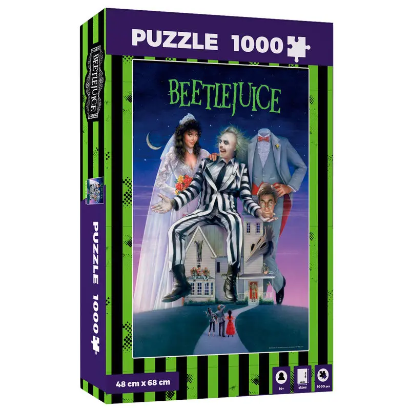 Beetlejuice Jigsaw Puzzle Movie Poster - Slagalica fotografija proizvoda