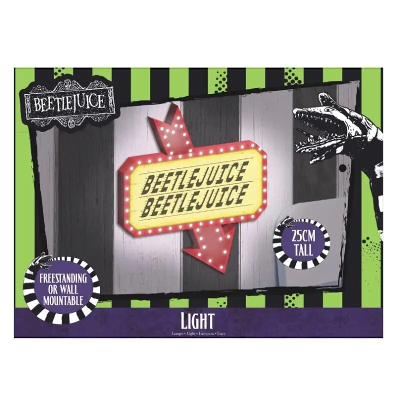 Beetlejuice Poster lampa fotografija proizvoda