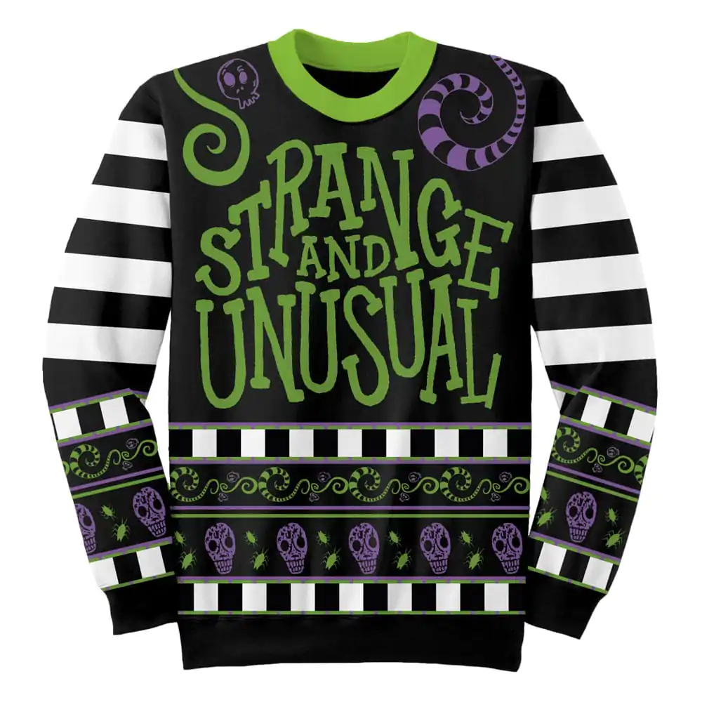 Beetlejuice sweatshirt pulover Strange & Unusual fotografija proizvoda