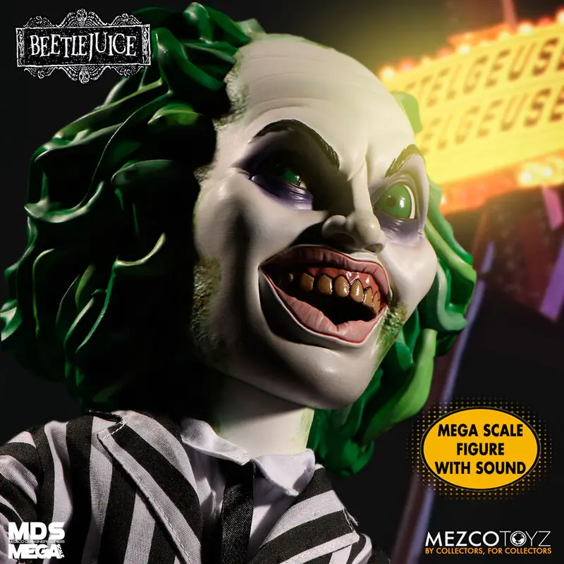 Beetlejuice MDS Mega Scale Govoreća akcijska figura Beetlejuice 38 cm fotografija proizvoda