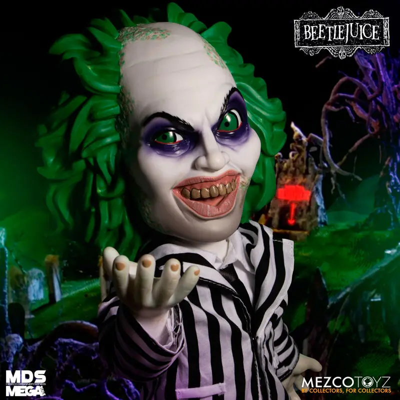 Beetlejuice MDS Mega Scale Govoreća akcijska figura Beetlejuice 38 cm fotografija proizvoda