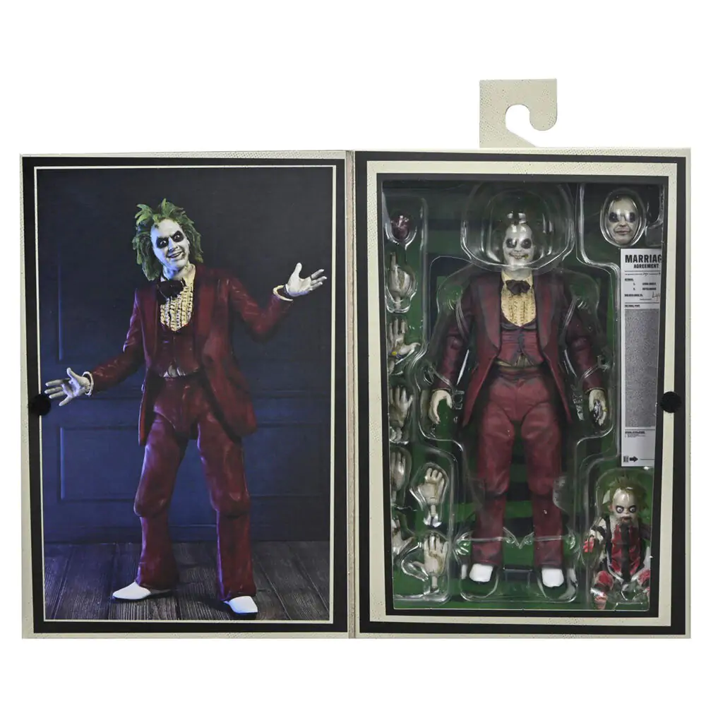 Beetlejuice Ultimate Beetlejuice Vjenčani Smoking figura 18 cm fotografija proizvoda
