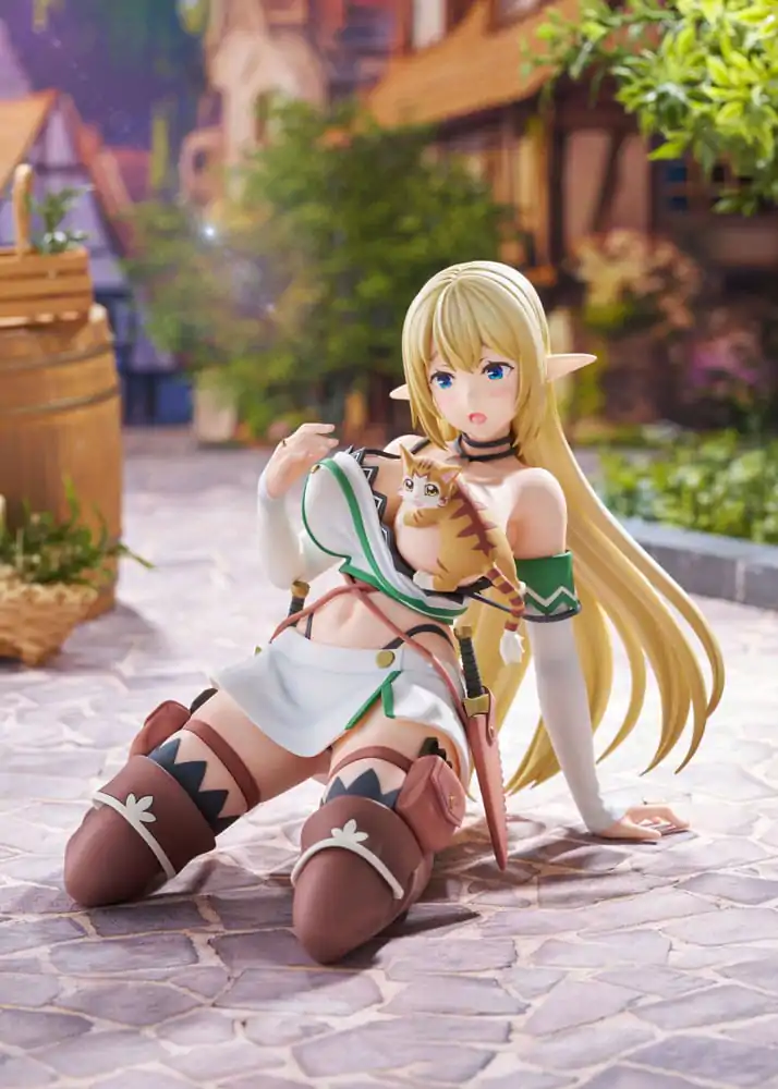 Beheneko PVC statua 1/7 Aria & Tama AmiAmi ograničeno izdanje 16 cm fotografija proizvoda