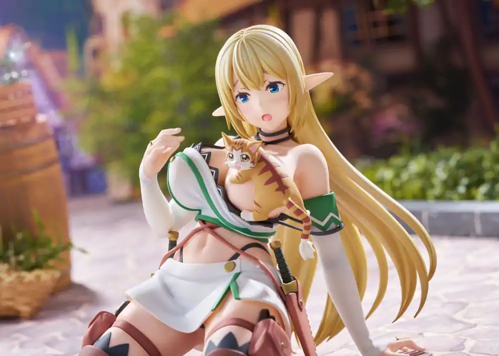 Beheneko PVC statua 1/7 Aria & Tama AmiAmi ograničeno izdanje 16 cm fotografija proizvoda