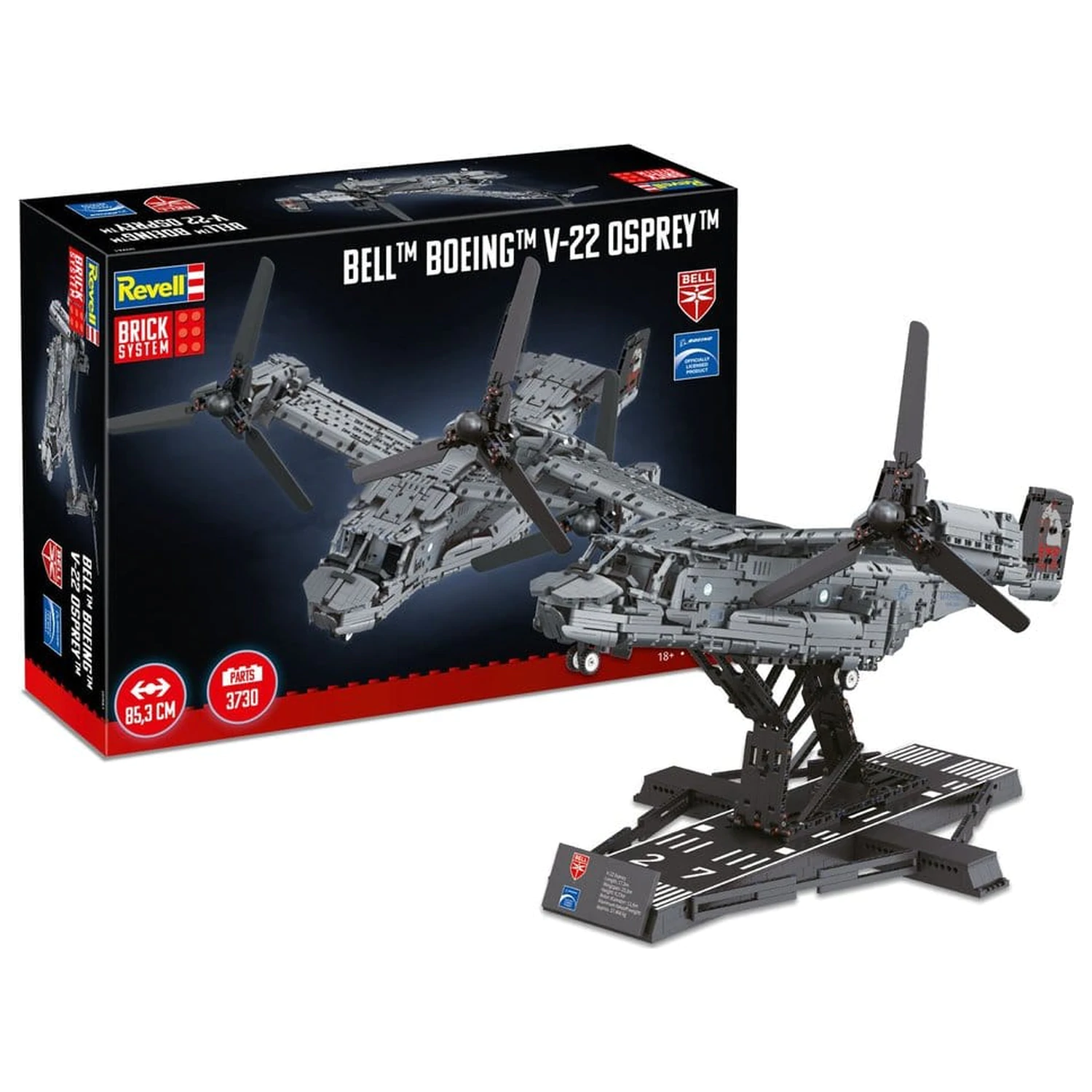 Bell Boeing Sustav cigli Komplet za konstrukciju V-22 Osprey 68 cm fotografija proizvoda