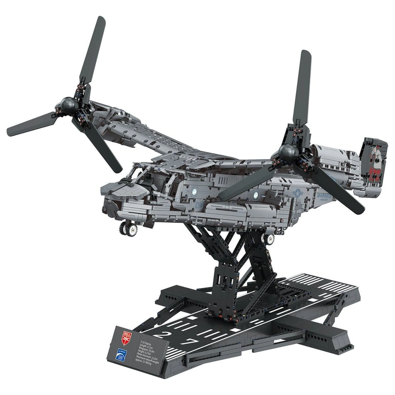 Bell Boeing Sustav cigli Komplet za konstrukciju V-22 Osprey 68 cm fotografija proizvoda