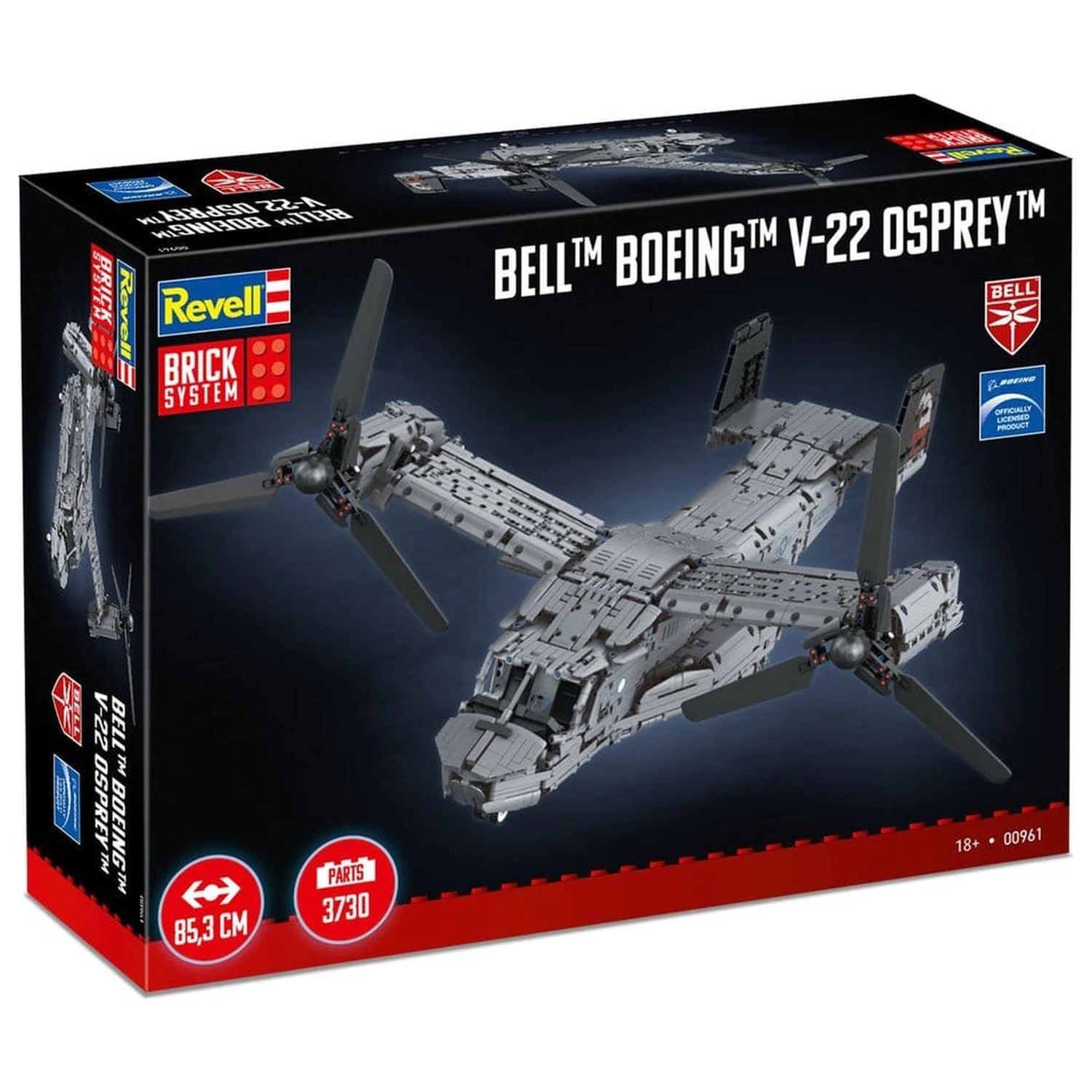 Bell Boeing Sustav cigli Komplet za konstrukciju V-22 Osprey 68 cm fotografija proizvoda