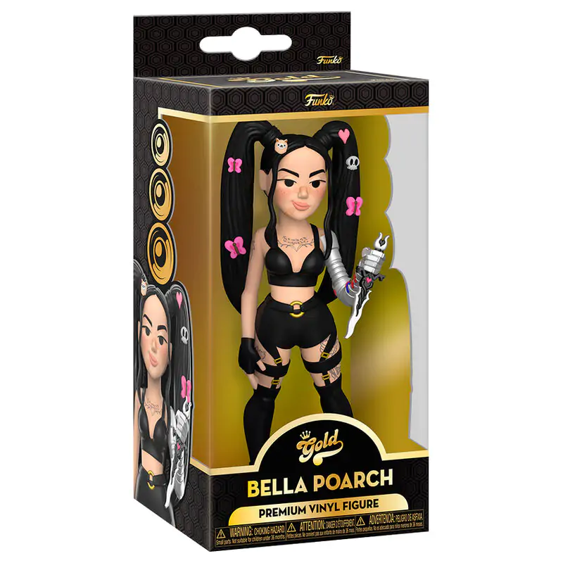 Bella Poarch Vinyl Zlatna Figura 13 cm fotografija proizvoda