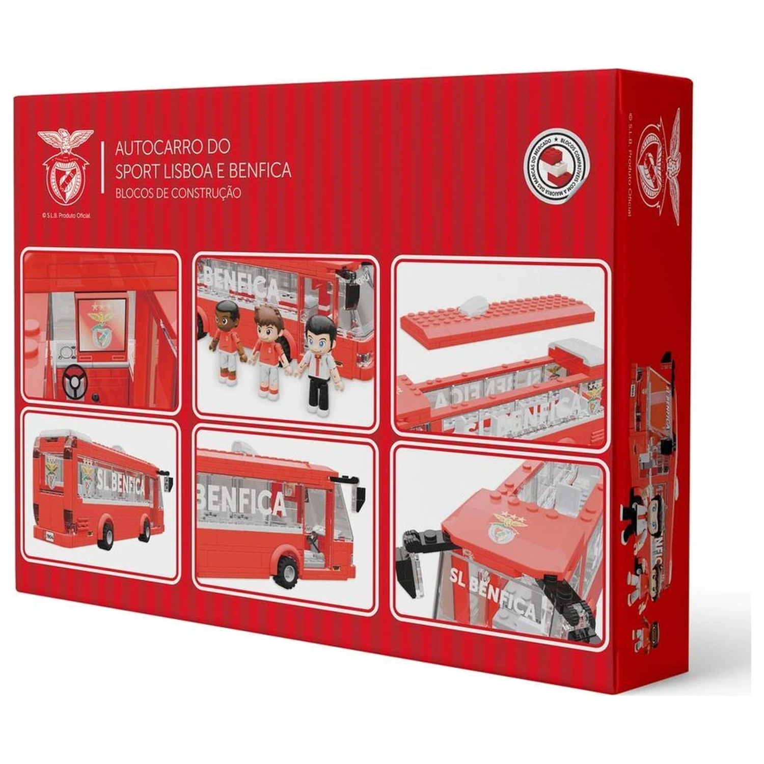 Benfica bus set s figurama, 332 komada fotografija proizvoda