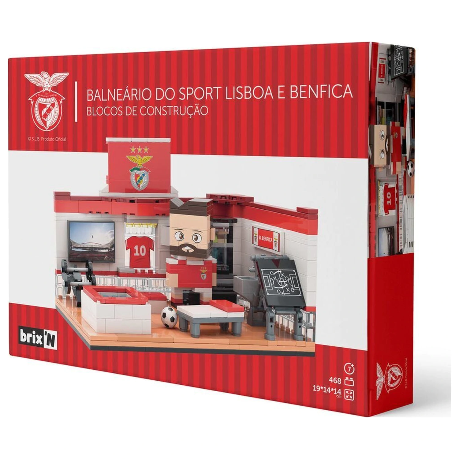 Benfica set svlačionice s figurom 468 komada fotografija proizvoda
