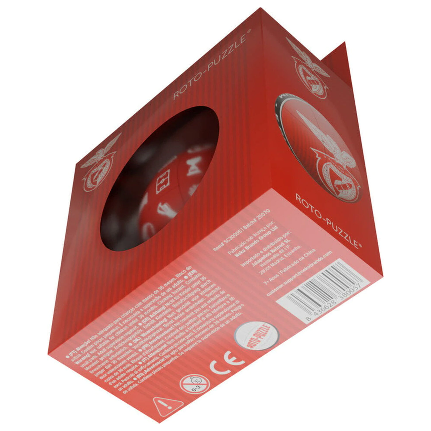 Benfica set sfera slagalica 6cm fotografija proizvoda