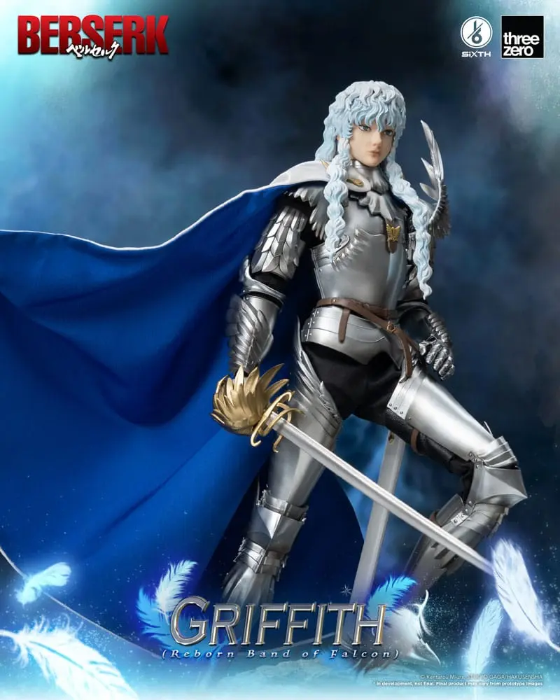 Berserk akcijska figura 1/6 Griffith (Reborn Band of Falcon) 30 cm fotografija proizvoda