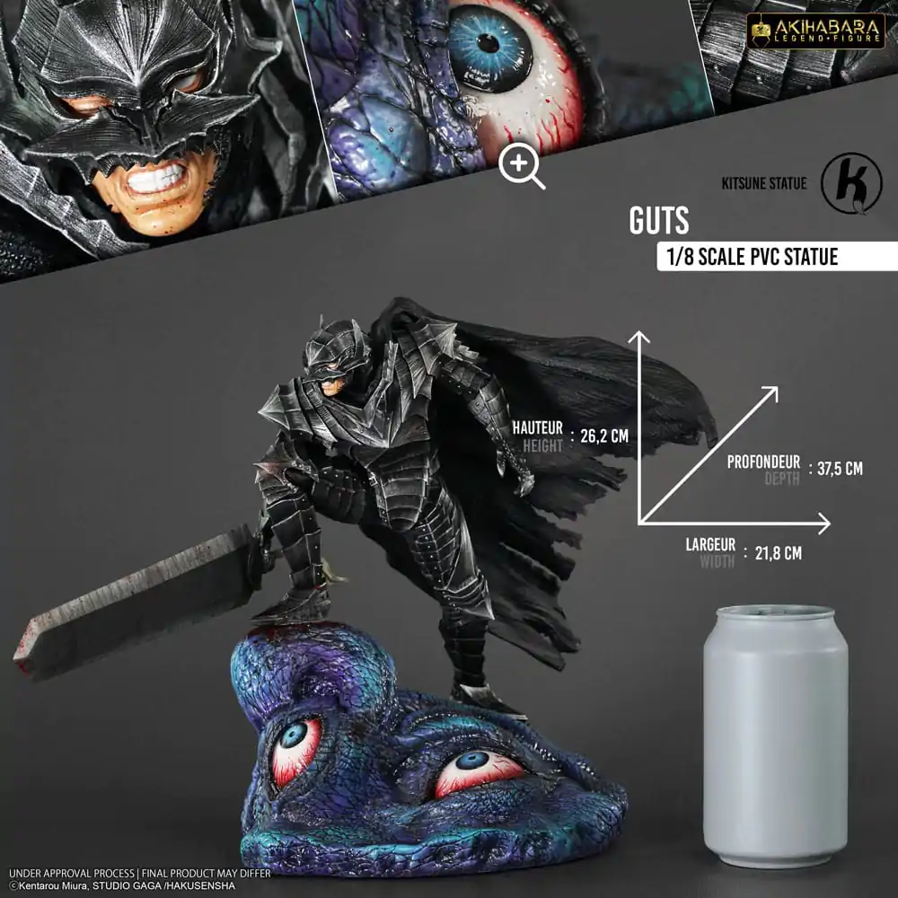 Berserk Akihabara Legend Figura PVC Kip 1/8 Guts (Berserker Armor) 26 cm fotografija proizvoda