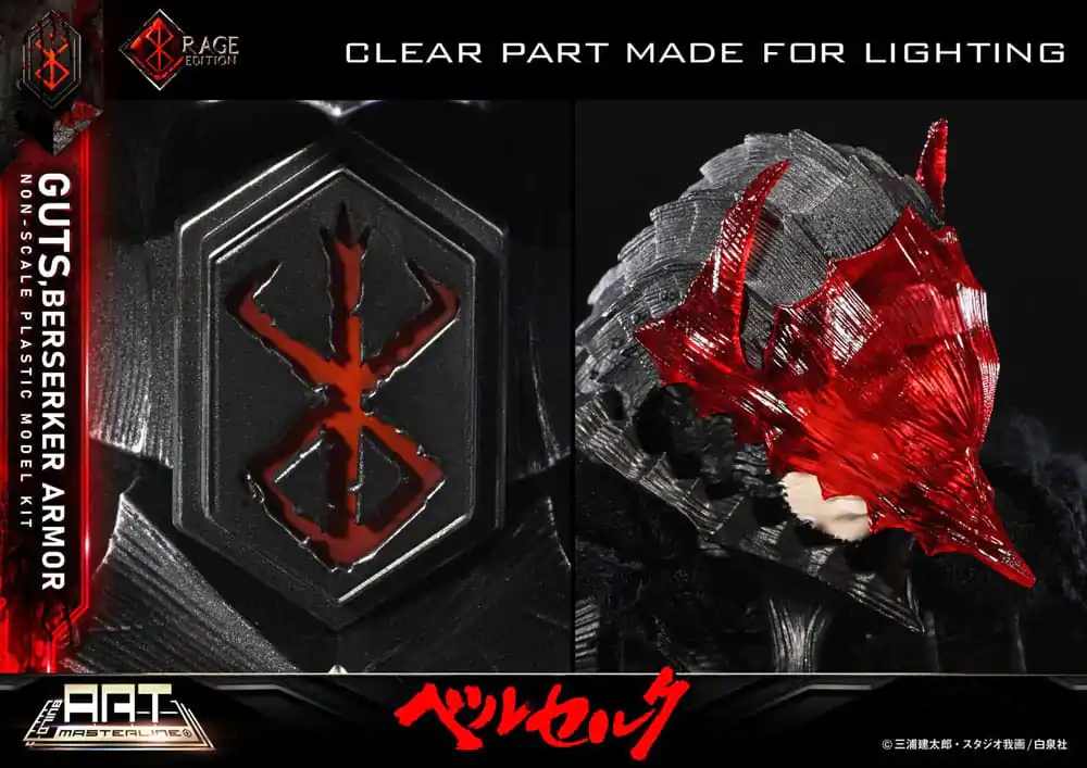 Berserk Build Art Masterline komplet plastičnog modela Guts Berserker Armor Rage 30 cm fotografija proizvoda