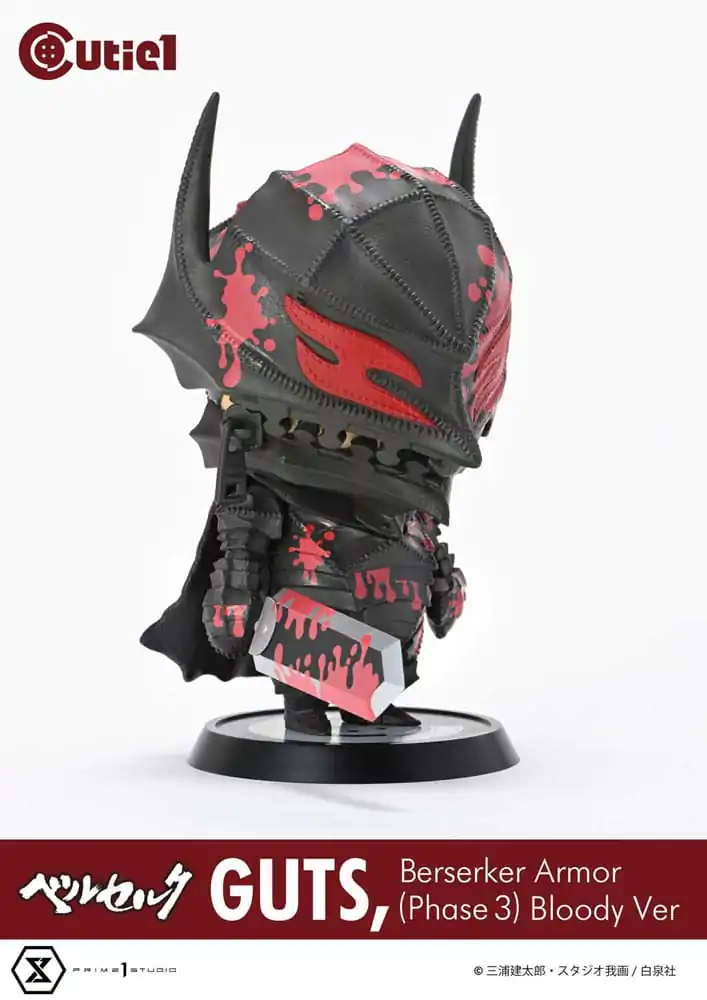 Berserk Cutie1 PVC Figura Guts Berserker Armor (Phase 3) Bloody Ver. 12 cm fotografija proizvoda