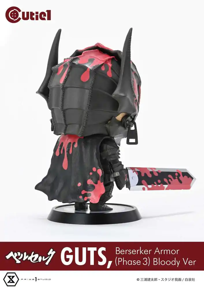 Berserk Cutie1 PVC Figura Guts Berserker Armor (Phase 3) Bloody Ver. 12 cm fotografija proizvoda