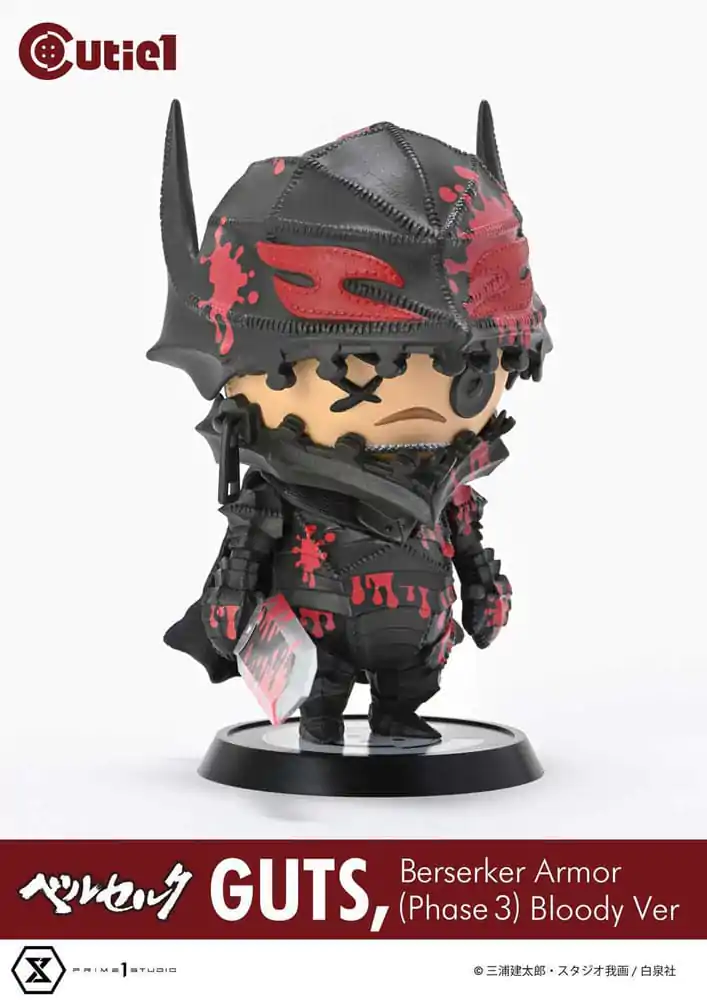 Berserk Cutie1 PVC Figura Guts Berserker Armor (Phase 3) Bloody Ver. 12 cm fotografija proizvoda