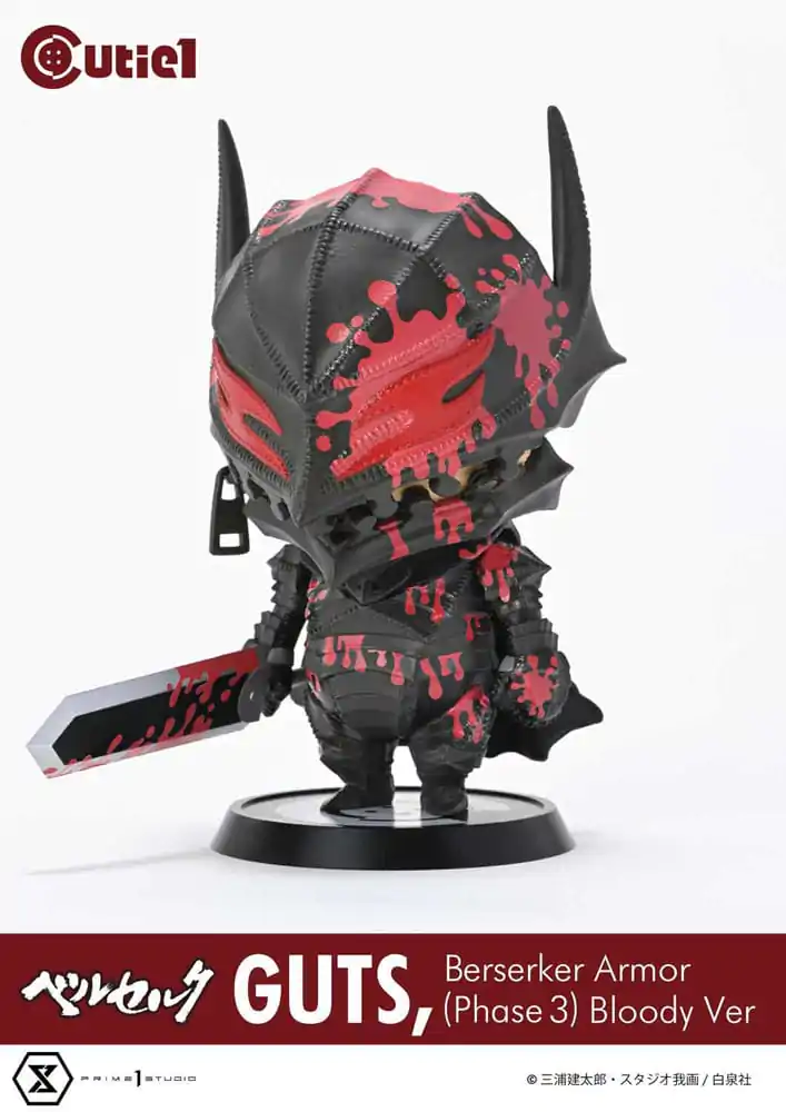 Berserk Cutie1 PVC Figura Guts Berserker Armor (Phase 3) Bloody Ver. 12 cm fotografija proizvoda