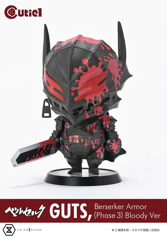 Berserk Cutie1 PVC Figura Guts Berserker Armor (Phase 3) Bloody Ver. 12 cm fotografija proizvoda