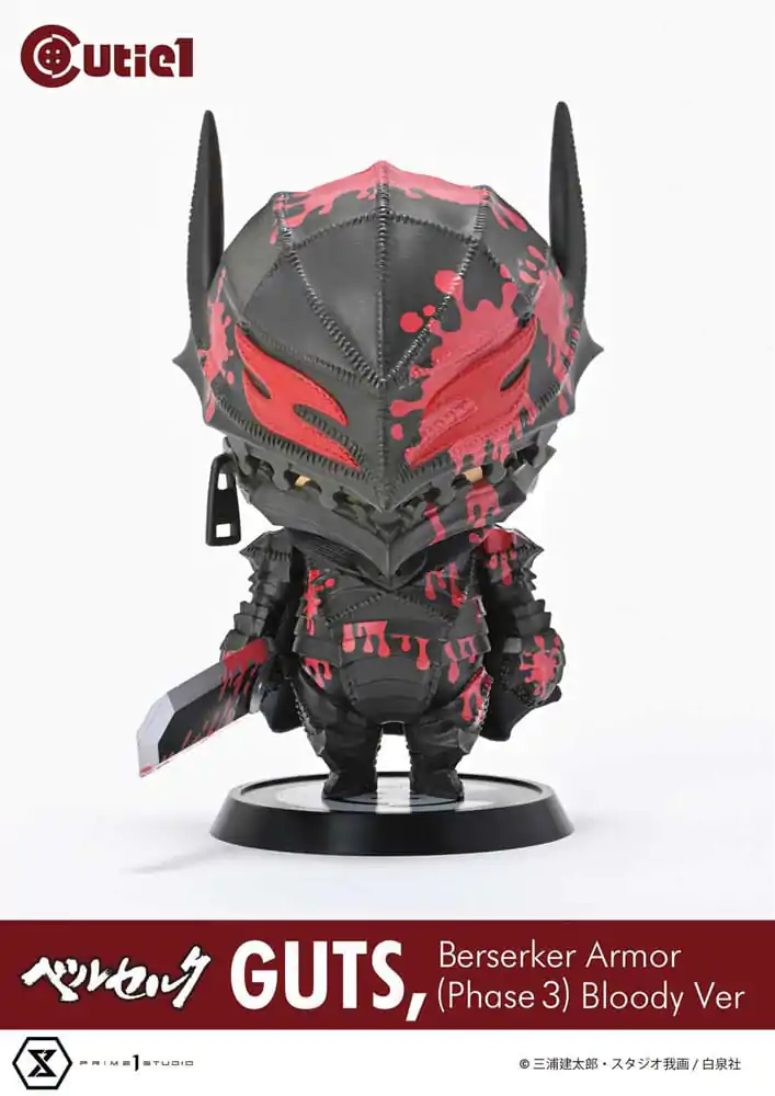 Berserk Cutie1 PVC Figura Guts Berserker Armor (Phase 3) Bloody Ver. 12 cm fotografija proizvoda