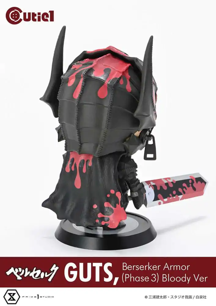 Berserk Cutie1 PVC Figura Guts Berserker Armor (Phase 3) Bloody Ver. 12 cm fotografija proizvoda