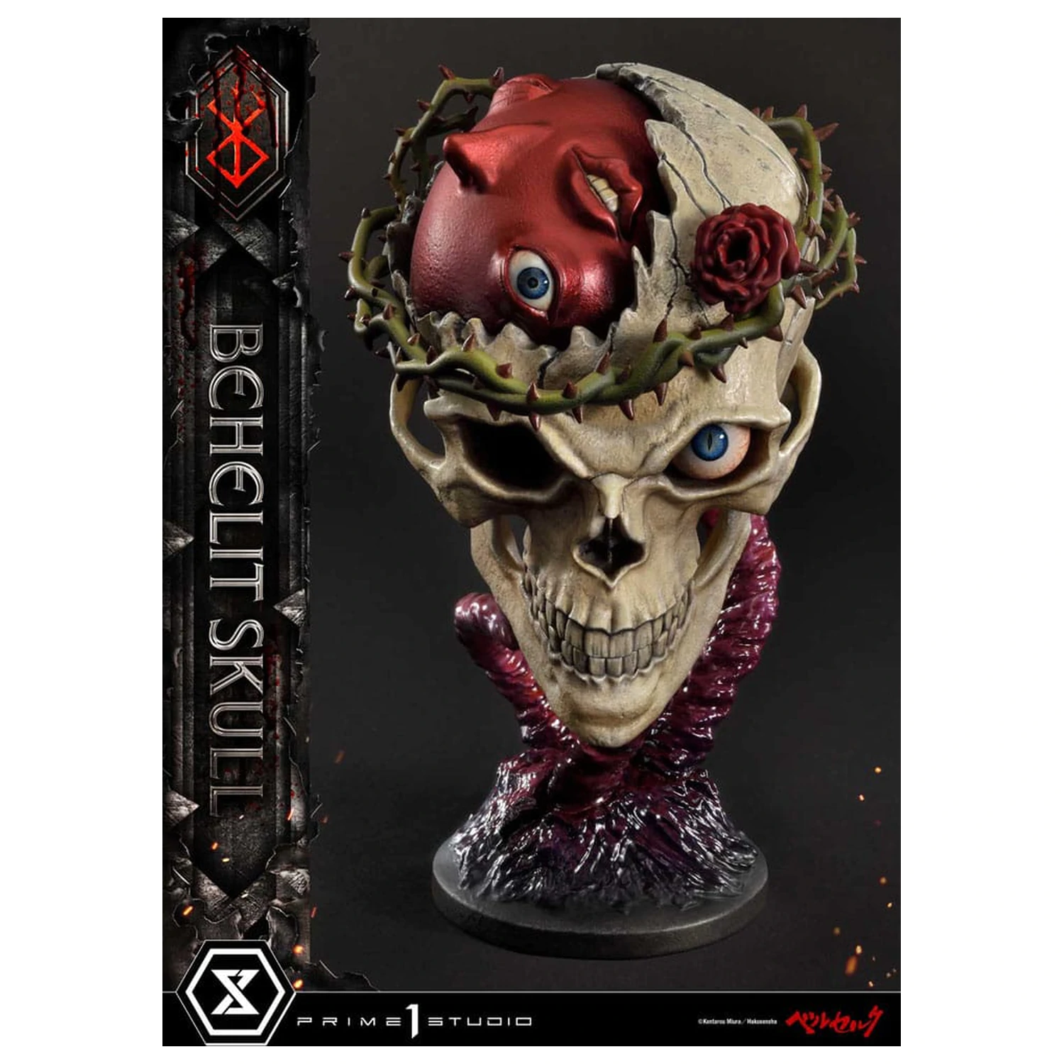 Berserk Life Scale Masterline Series kip 1/4 Behelit Skull 20 cm fotografija proizvoda