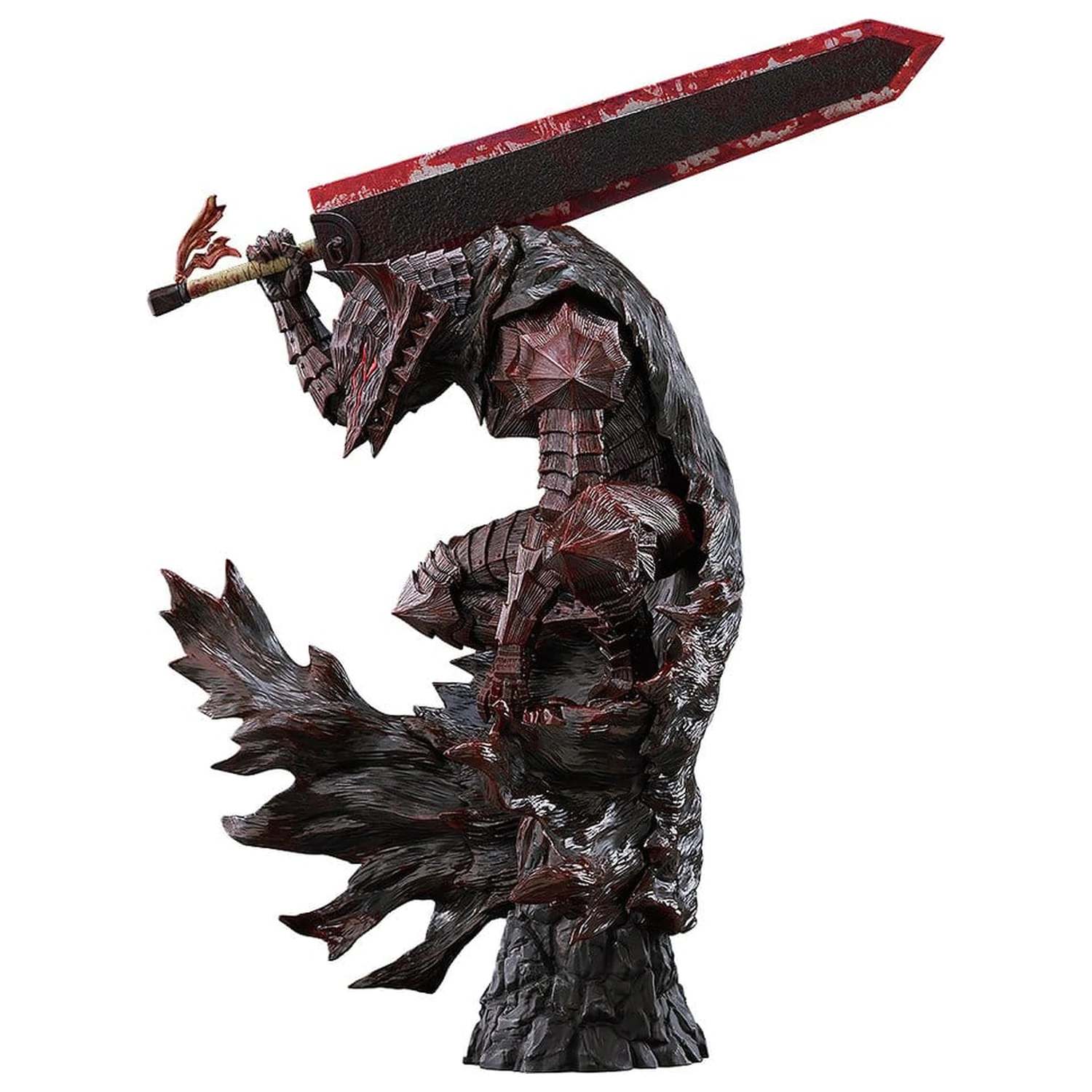 Berserk Pop Up Parade PVC figura Guts (Berserker Armor): Bloody Paint Ver. L veličina 28 cm fotografija proizvoda