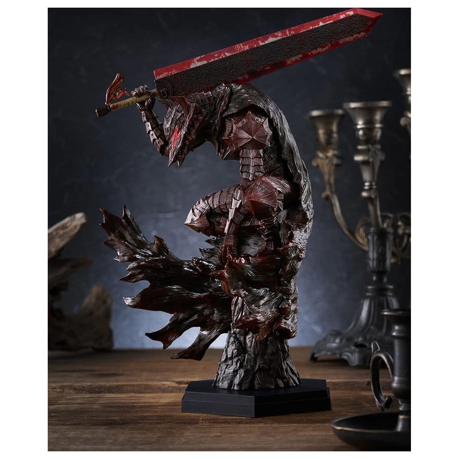 Berserk Pop Up Parade PVC figura Guts (Berserker Armor): Bloody Paint Ver. L veličina 28 cm fotografija proizvoda
