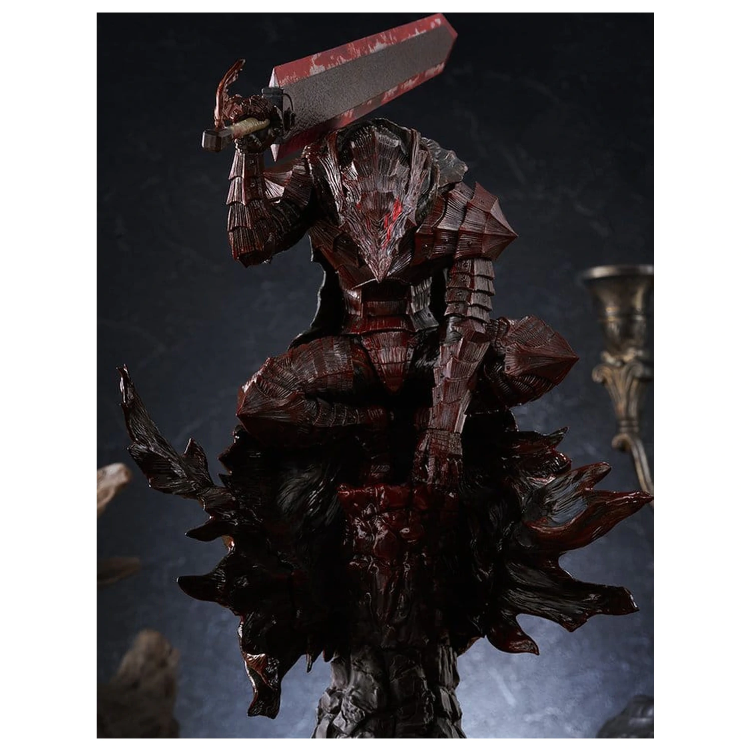Berserk Pop Up Parade PVC figura Guts (Berserker Armor): Bloody Paint Ver. L veličina 28 cm fotografija proizvoda