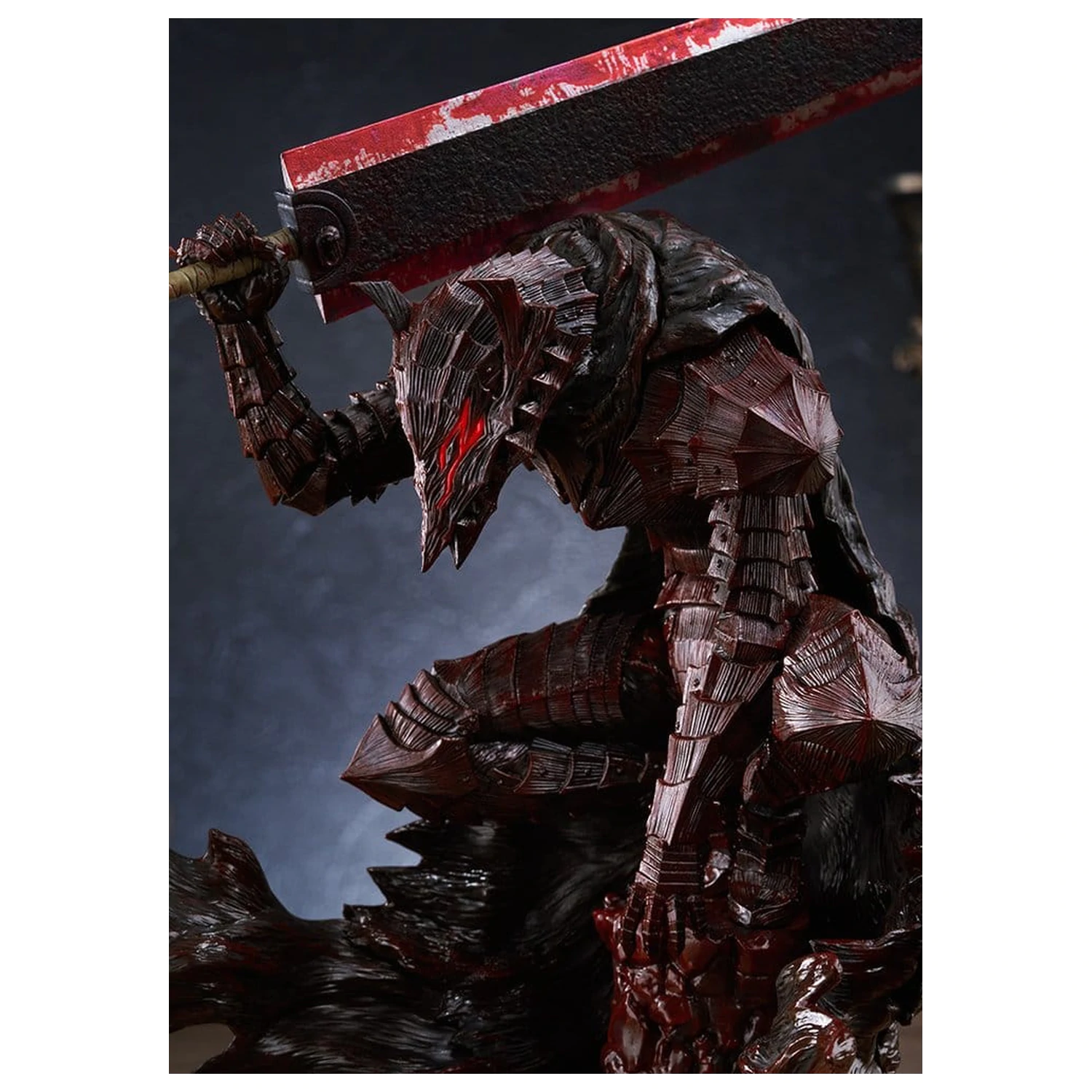 Berserk Pop Up Parade PVC figura Guts (Berserker Armor): Bloody Paint Ver. L veličina 28 cm fotografija proizvoda