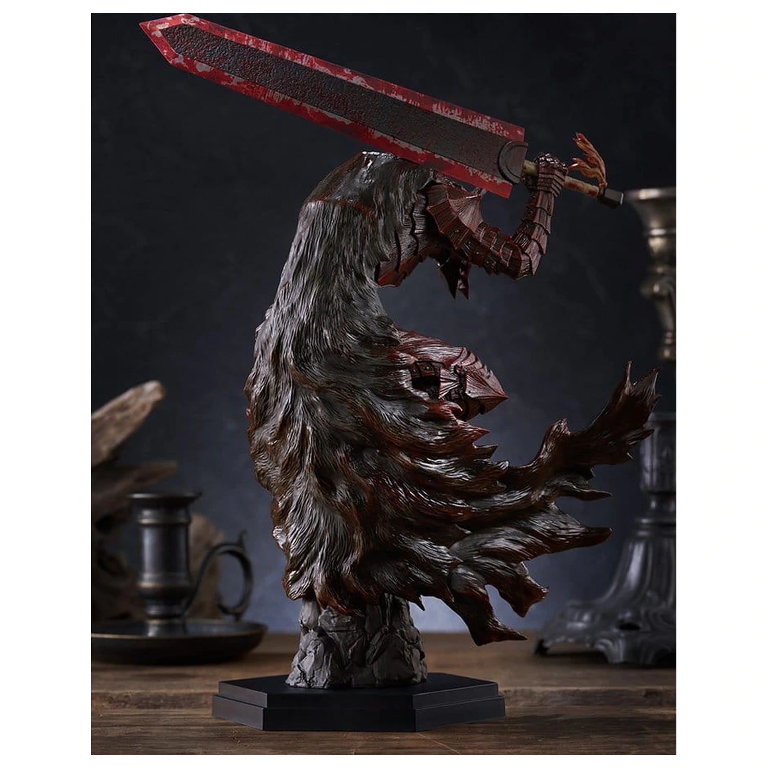 Berserk Pop Up Parade PVC figura Guts (Berserker Armor): Bloody Paint Ver. L veličina 28 cm fotografija proizvoda