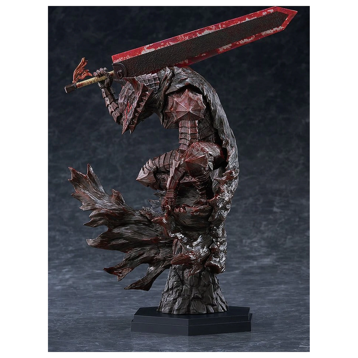 Berserk Pop Up Parade PVC figura Guts (Berserker Armor): Bloody Paint Ver. L veličina 28 cm fotografija proizvoda