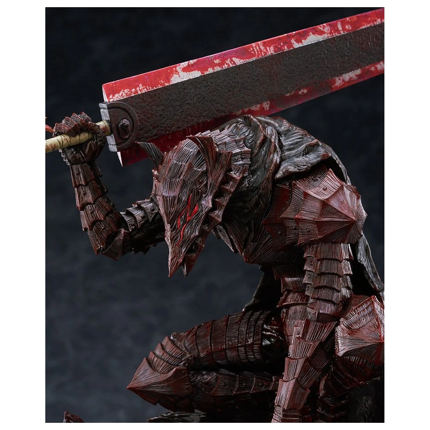 Berserk Pop Up Parade PVC figura Guts (Berserker Armor): Bloody Paint Ver. L veličina 28 cm fotografija proizvoda
